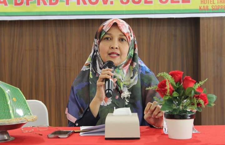 Anggota DPRD Sulsel, Andi Nurhidayati Zainuddin dari fraksi PPP (Foto: Facebook/zonatimes.com)