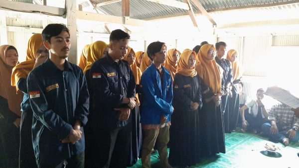 Pelantikan Pengurus PMII Rayon Tarbiyah dan Keguruan komisariat UIN Alauddin Makassar masa khidmat 2019-2020 (Foto:Sada/zonatimes.com)