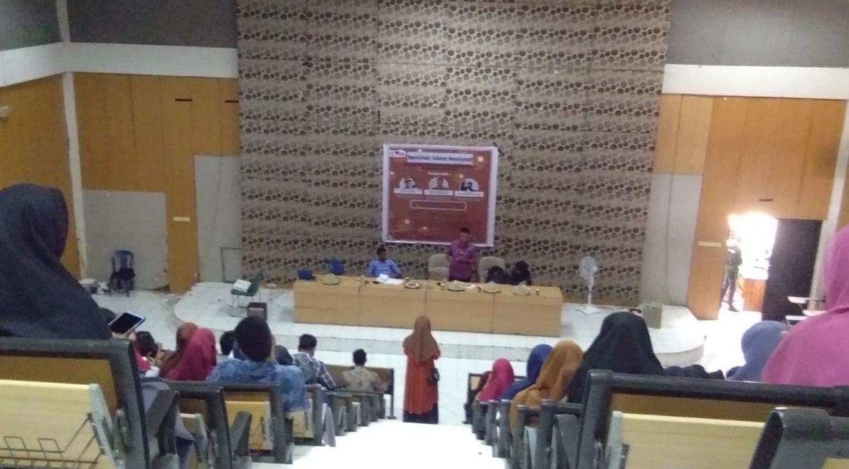 Seminar Islam Nasional HMJ Manajemen Dakwah UIN Alauddin Makassar (Foto: Nadia/zonatimes.com)