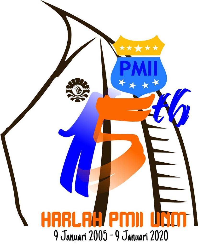 Logo Hari Lahir PMII UNM ke 15 (Foto:Ist)