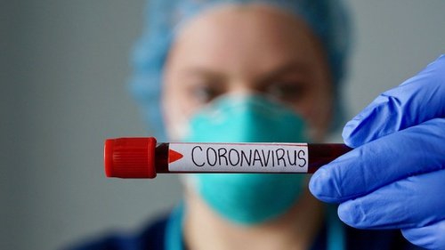 Ilustrasi virus Corona