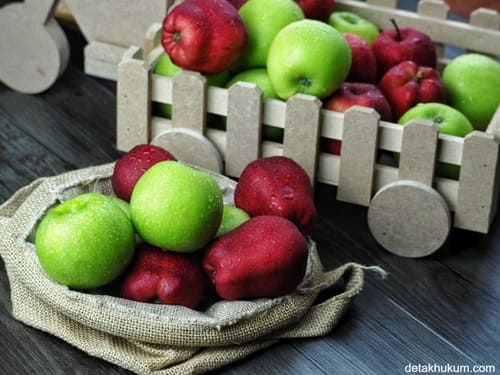 buah apel image