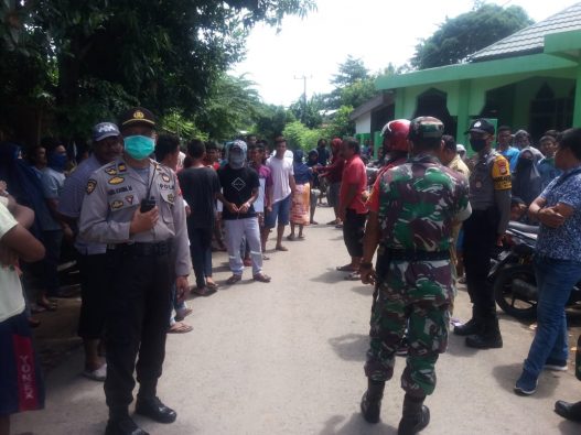 Kondisi warga yang demo soal kasus asusila kepala desa Banggae Takalar