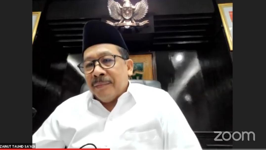 Wakil Menteri Agama Zainut Tauhid Sa'adi