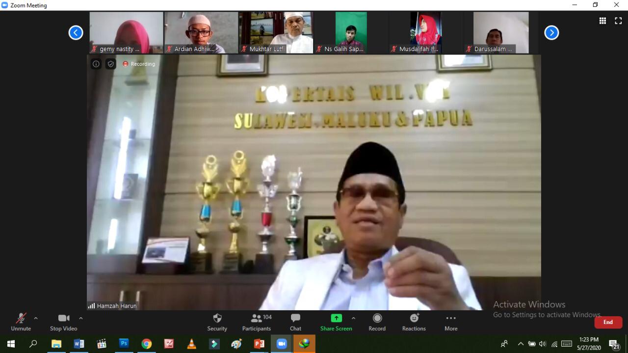 FKIK UIN Alauddin Makassar gelar Halal Bihalal dengan tema Silaturahim Virtual dan Ukhuwah Islamiah