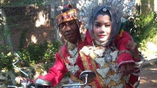 Pernikahan kakek Aman dan gadis cantik Sartika 21 tahun di Pangkep