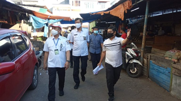 Pj Wali Kota Makassar, Yusran Yusuf datangi pasar Terong