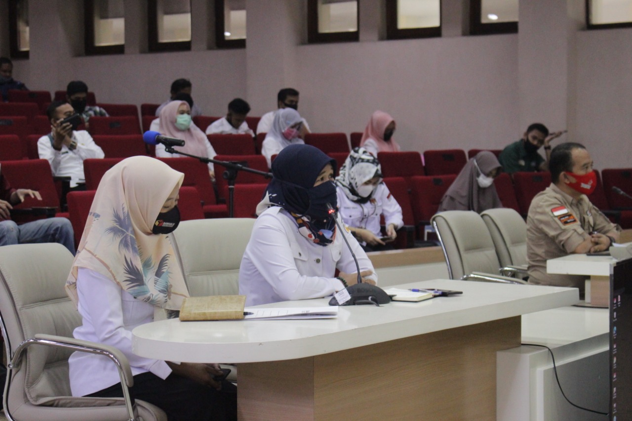 Rapat koordinasi terkait persiapan pelaksanaan tahapan lanjutan Pilkada Walikota dan Wakil Walikota Makassar yang akan berlangsung 9 Desember 2020 mendatang.