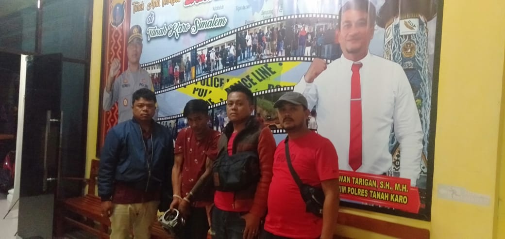 ARSS (26) warga jalan Samura, Kecamatan Kabanjahe, Kabupaten Tanah Karo, Sumatera Utara ditangkap polisi Jumat (31/7/2020) kemarin, di kawasan Desa Rumah Pilpil, Kecamatan Sibolangit, Kabupaten Deli Serdang.