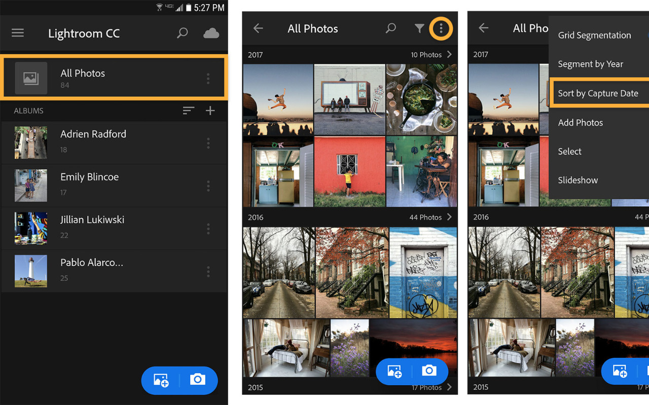 Aplikasi Kamera iPhone Terbaik untuk Android Adobe Lightroom