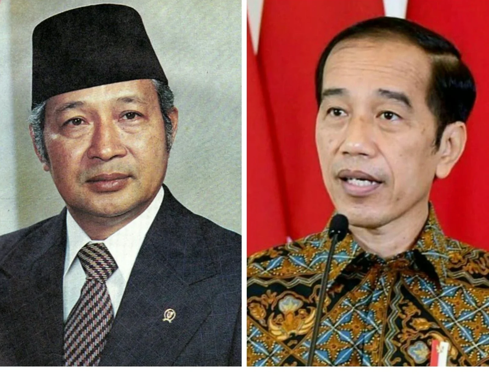 Pidato Jokowi Soeharto