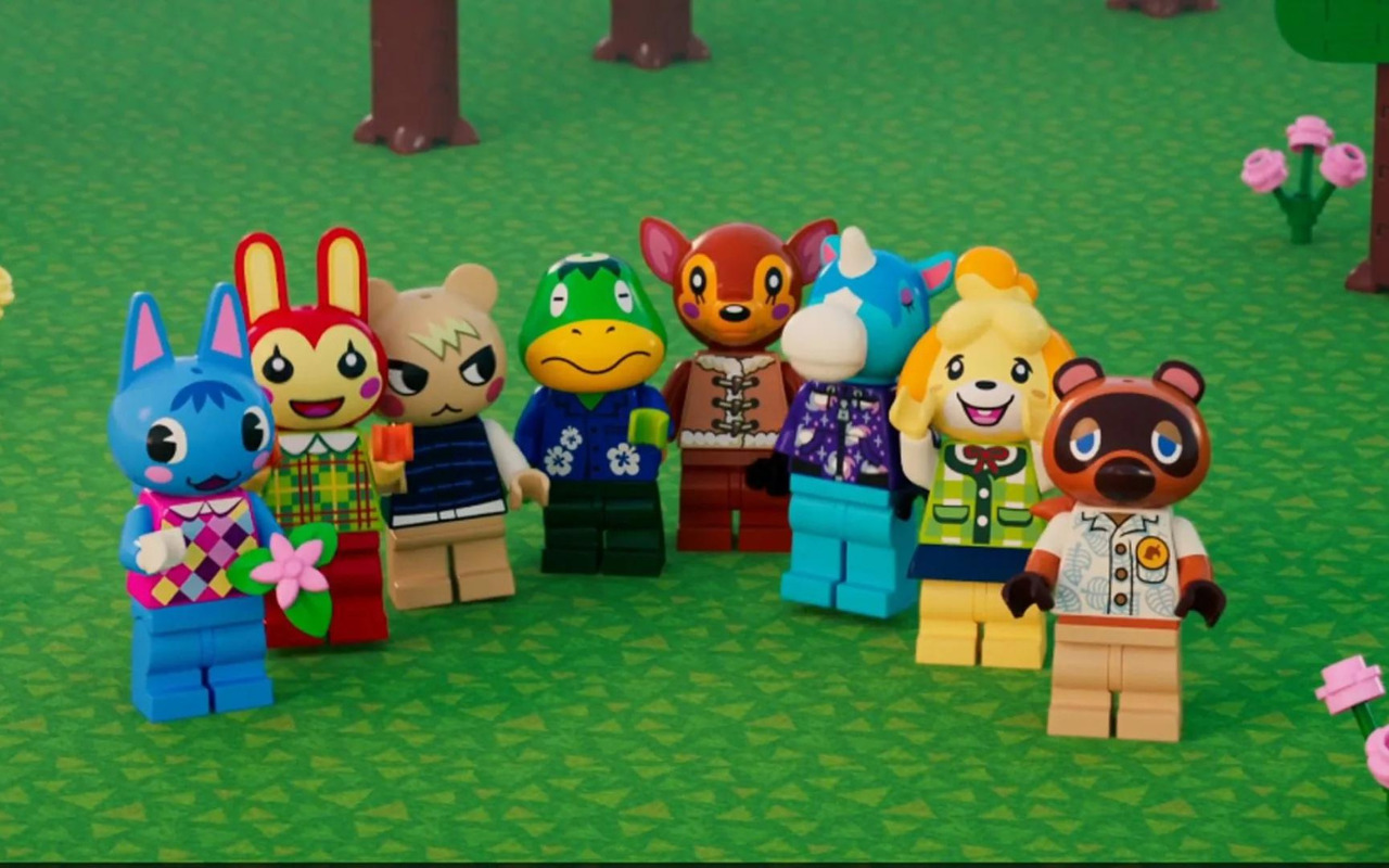 Kolaborasi Lego dan Animal Crossing