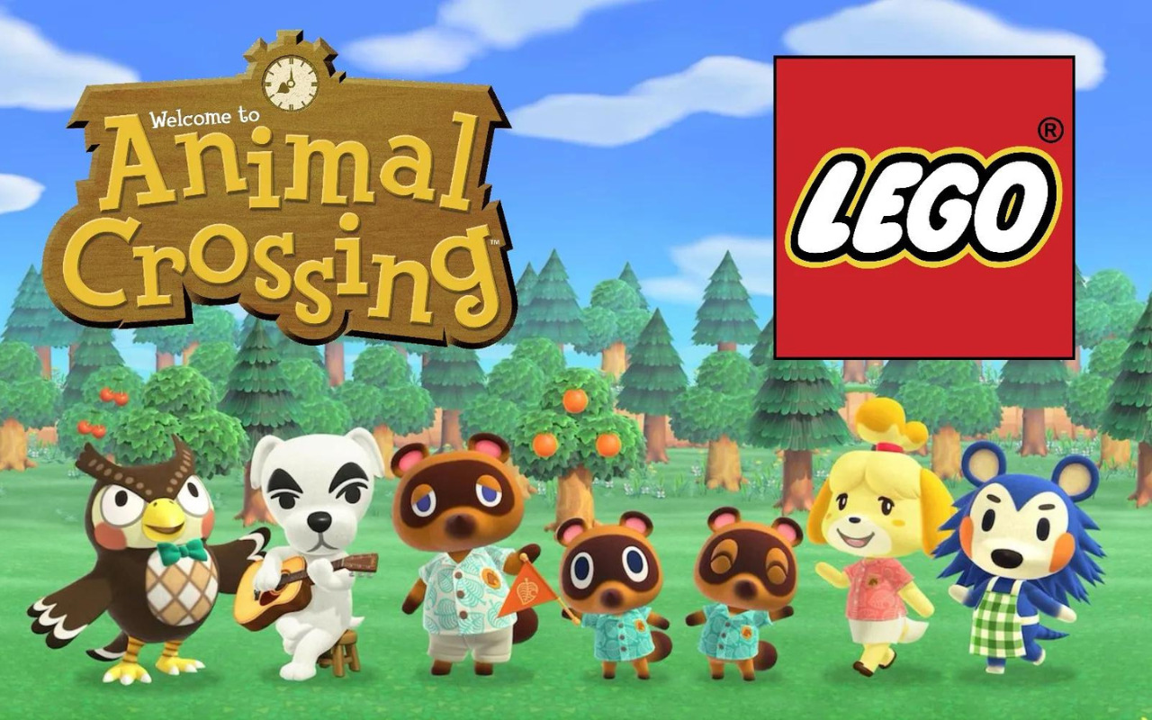 Kolaborasi Lego dan Animal Crossing