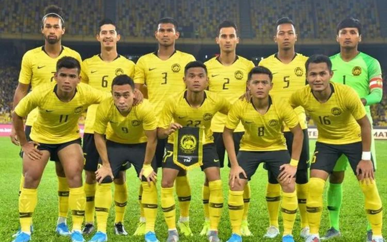 Starting Line-up Malaysia vs Kirgistan